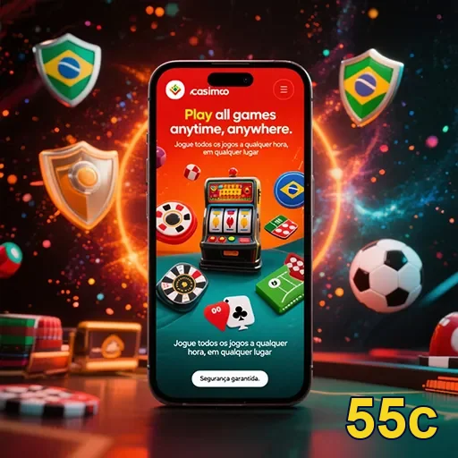 Usuário jogando em cassino ao vivo pelo celular