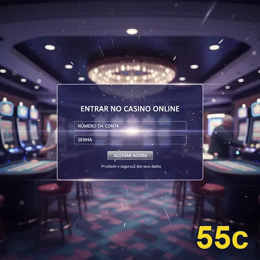Imagem ilustrativa de entrar no cassino online 55c, destacando jogos e diversão.